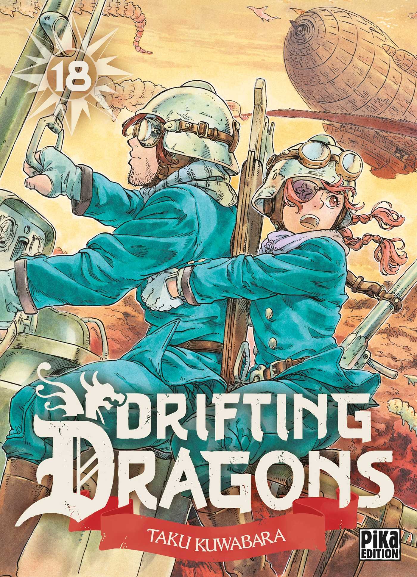 kotaam︎︎︎︎︎︎︎︎uページ Drifting Dragons T18 (Poche 2025), de Taku Kuwabara, Taku Kuwabara